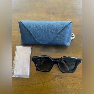 Authentic Loewe Small Black Browline Sunglasses